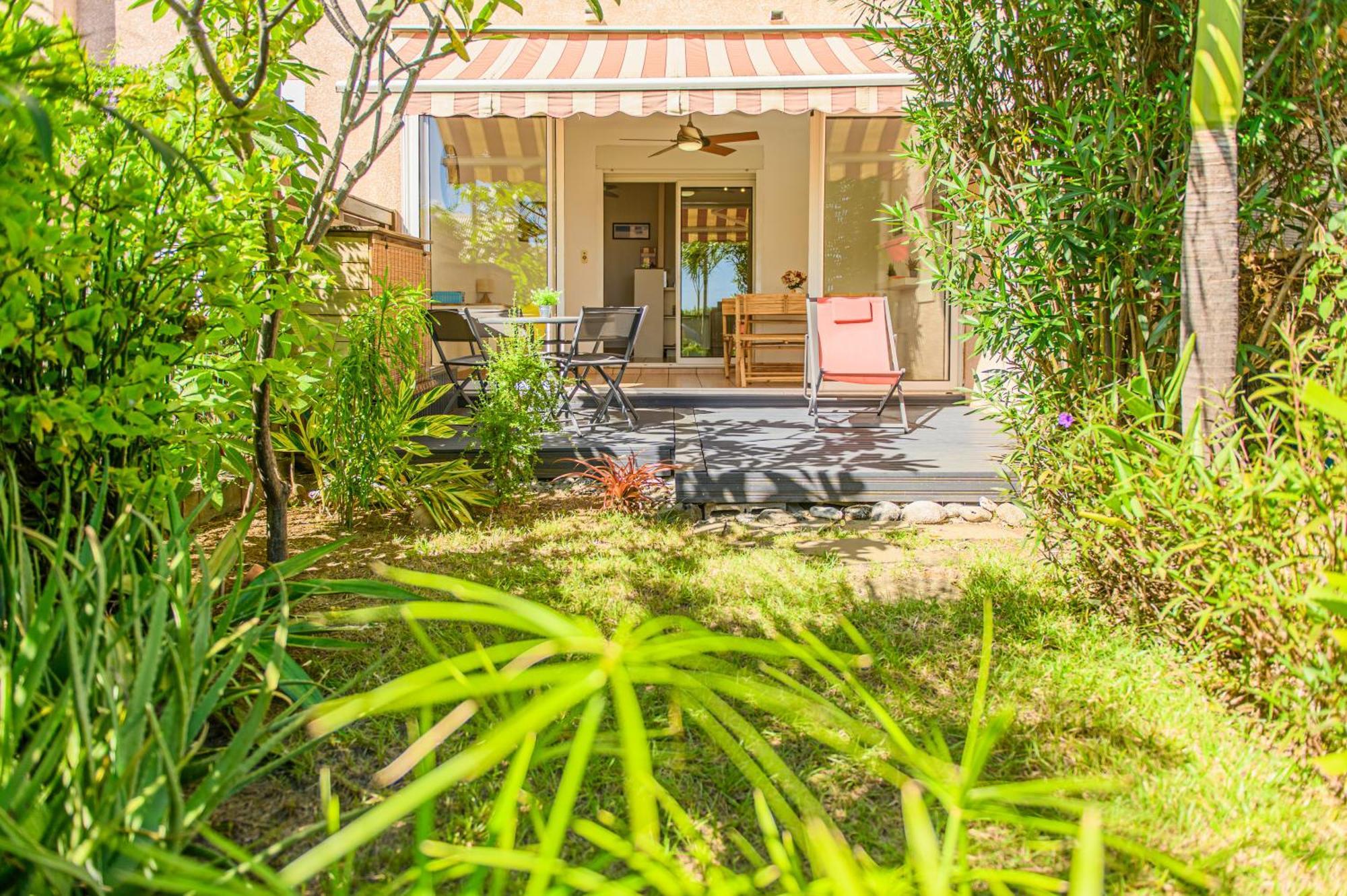 Le Jardin Des Tuit Tuit * Vue Mer * Cozy Saint-Leu Exterior foto
